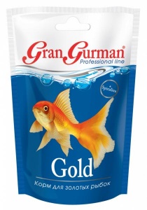 Gran Gurman Gold, корм для золотых рыбок, пакет 30г